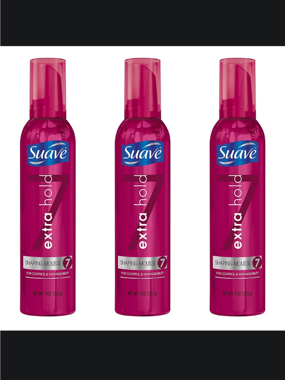 Suave Extra Hold Shaping Mousse